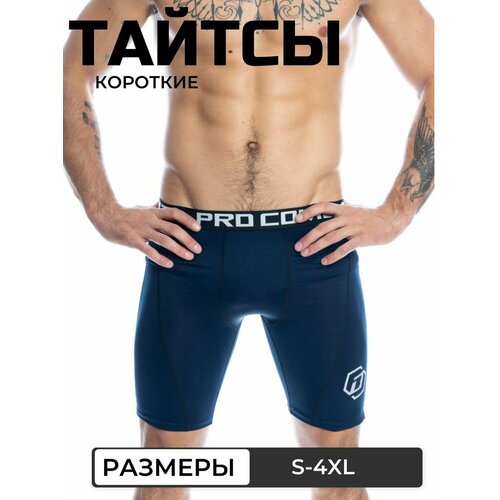 Тайтсы Destrum sport, размер 56, синий