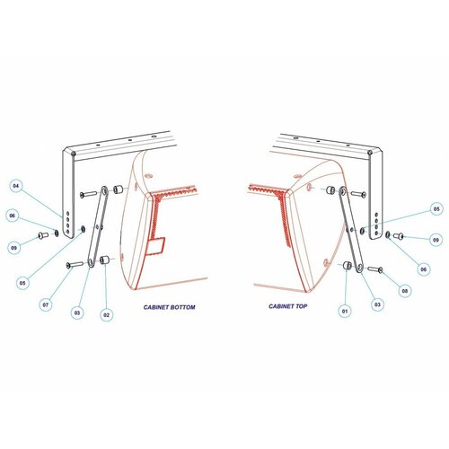 MARTIN AUDIO CDDYA10B-WR Всепогодная лира для акустической системы CDD10 цвет черный 5100000₽
