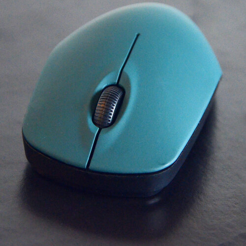 Беспроводная мышь для компьютера и ноутбука, цвет темно-зеленый зеленый, темный, зеленый