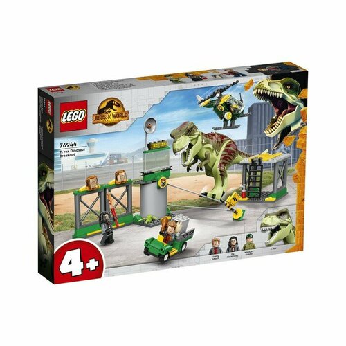 Конструктор Миссии по спасению диких животных, LEGO Jurassic World конструктор lego jurassic world атака гиганотозавров и теризинозавров 76949