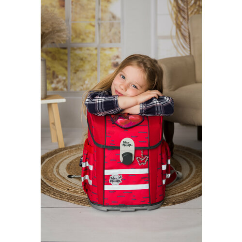 Ранец школьный Ergo Complete, Mood с наполнением: 2 пенала, мешок для обуви, брелок, Германия, McNeill, 31x30x26см, 9648237000