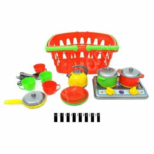 Сюжетно-ролевые игрушки Набор посуды Галинка 10 Т1172