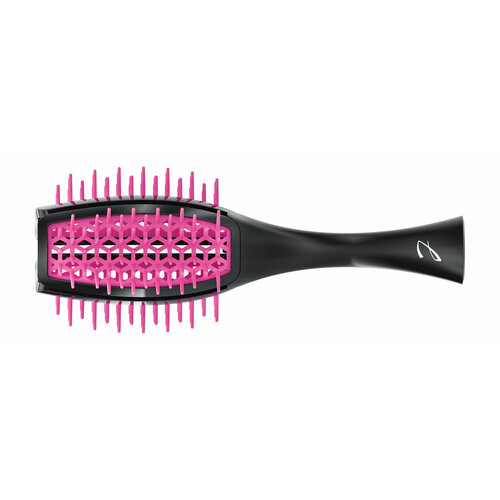 Щетка для волос Janeke Superbrush The Italian Patent Pink-Black