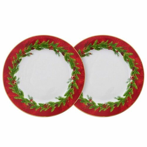 Набор обеденных тарелок 27 см Maisinger Noel 2 шт
