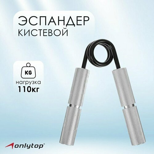 Эспандер кистевой ONLYTOP, 110 кг (комплект из 2 шт)