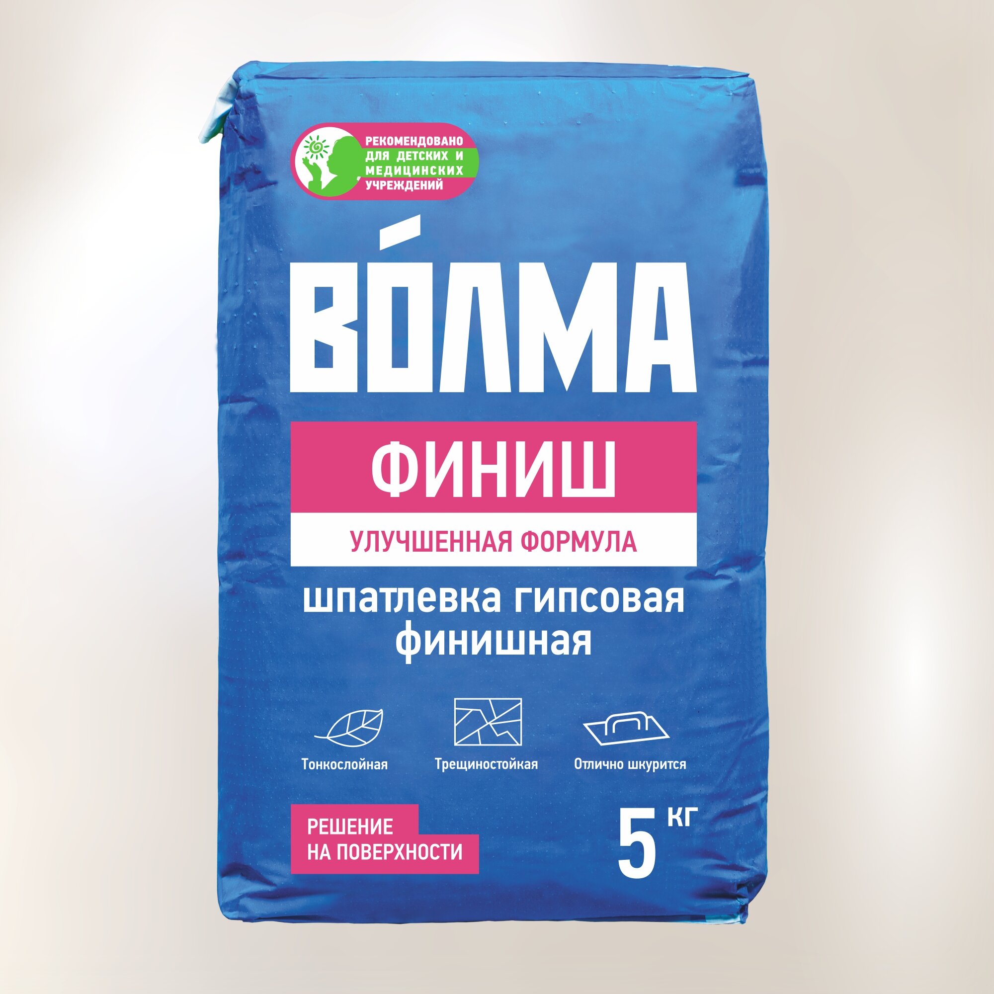 Шпаклевка волма Финиш, финишная, 5кг