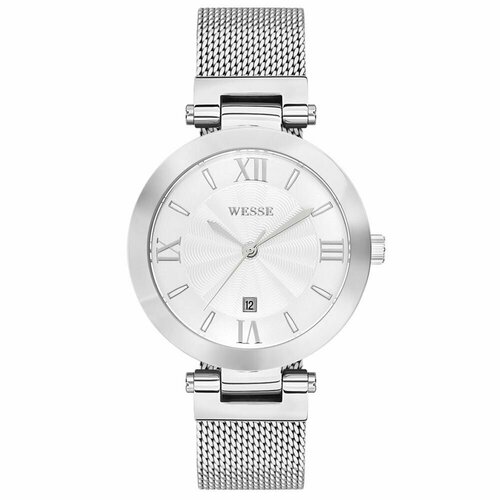 Наручные часы WESSE WWL300201MA, серебряный наручные часы wesse женские wwl107202 кварцевые 36 мм серебряный