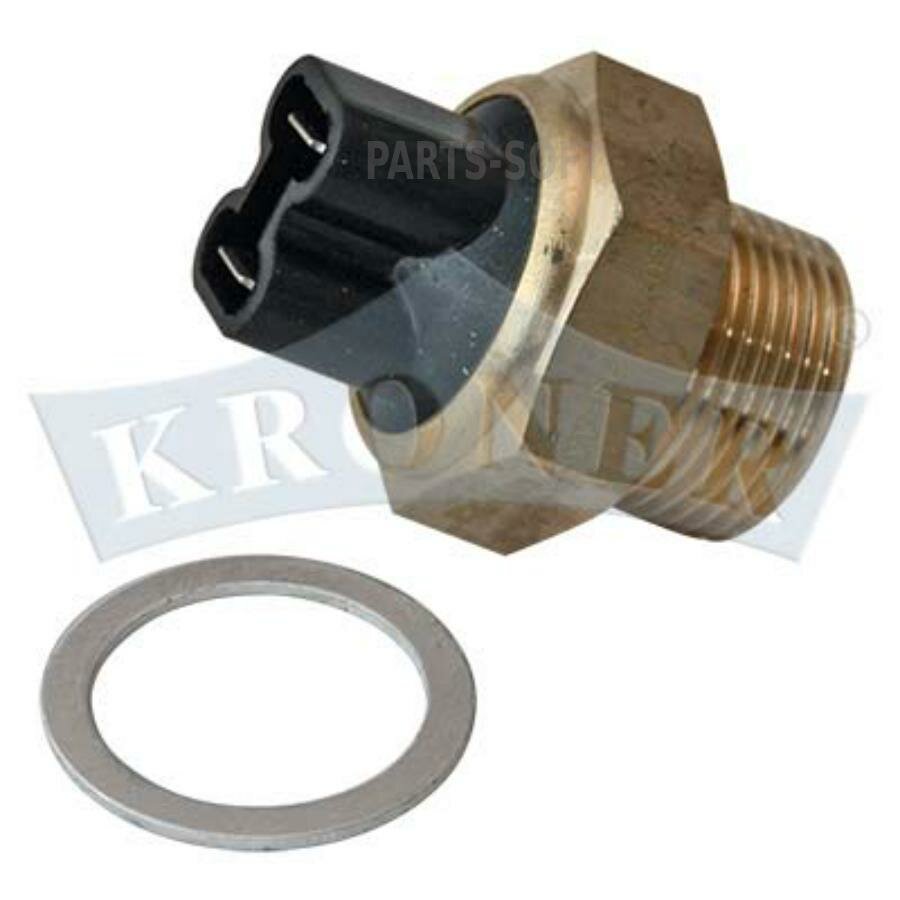 KRONER K204103 Датчик включения вентилятора ваз 2103-2107, газ волга, газель