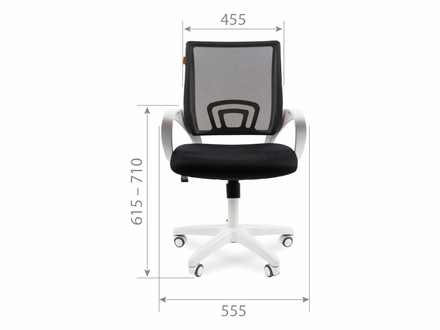 Офисное кресло Chairman 00-07014839 (White/Blue) - фото №9