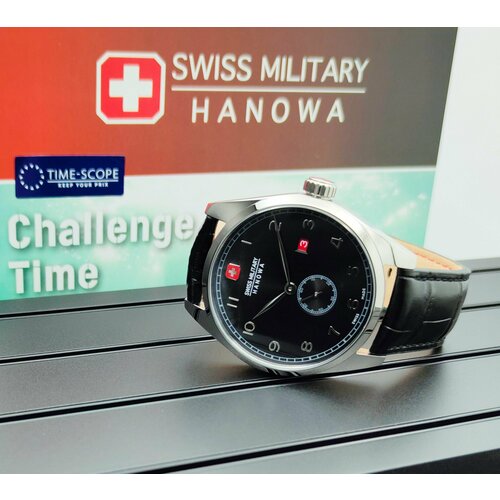 фото Наручные часы swiss military hanowa часы наручные мужские swiss military hanowa lynx smwgb0000703. кварцевые часы для мужчин производства швейцарии., черный