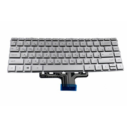 Клавиатура для HP Pavilion x360 14-dw1000ur ноутбука с подсветкой