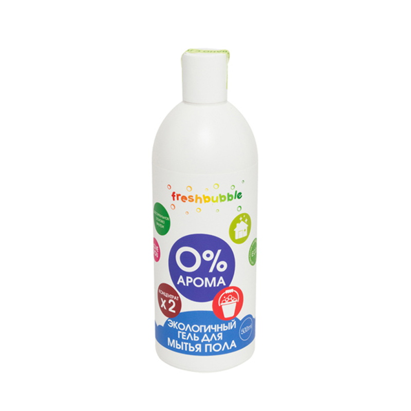 Freshbubble, Гель для мытья пола "0% арома", 500мл - фотография № 6