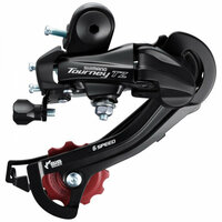 SHIMANO Перек-ль задний Shimano Tourney, TZ500, GS, 6ск, крепление на петух, б / уп.