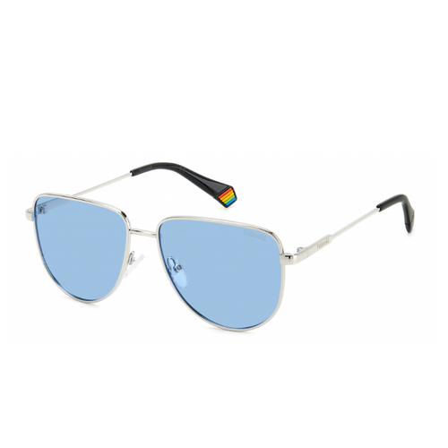 фото Солнцезащитные очки polaroid, голубой