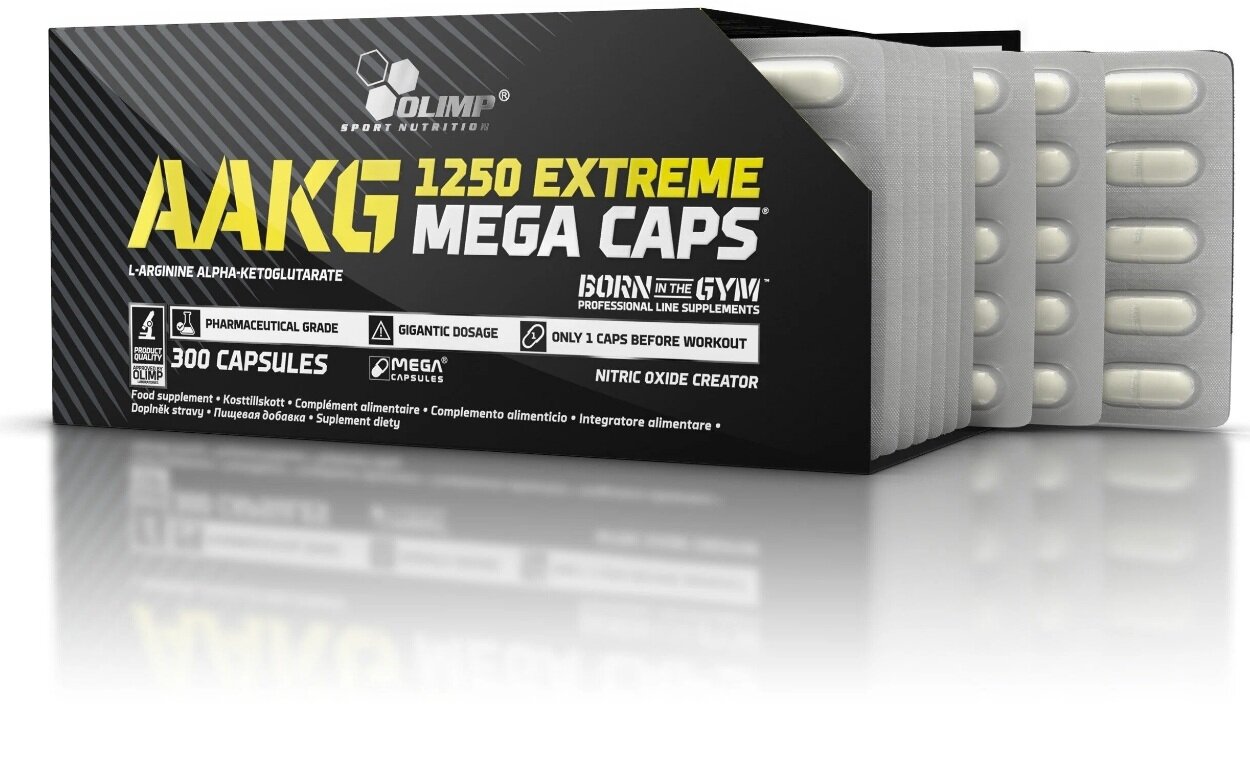 Olimp Sport Nutrition AAKG Extreme 1250 Mega Caps (300 кап)