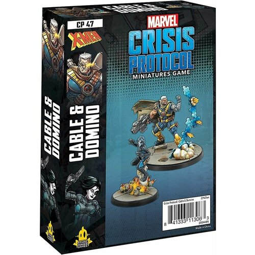 Настольная игра MARVEL CRISIS PROTOCOL: DOMINO AND CABLE EN