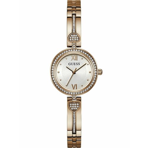 Наручные часы GUESS Dress GW0655L3, золотой, розовый