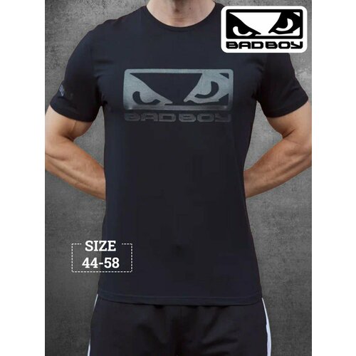 bad boy halo t shirt men s clothes print hot sale tops short sleeve t shirt Футболка BAD BOY, размер M, черный