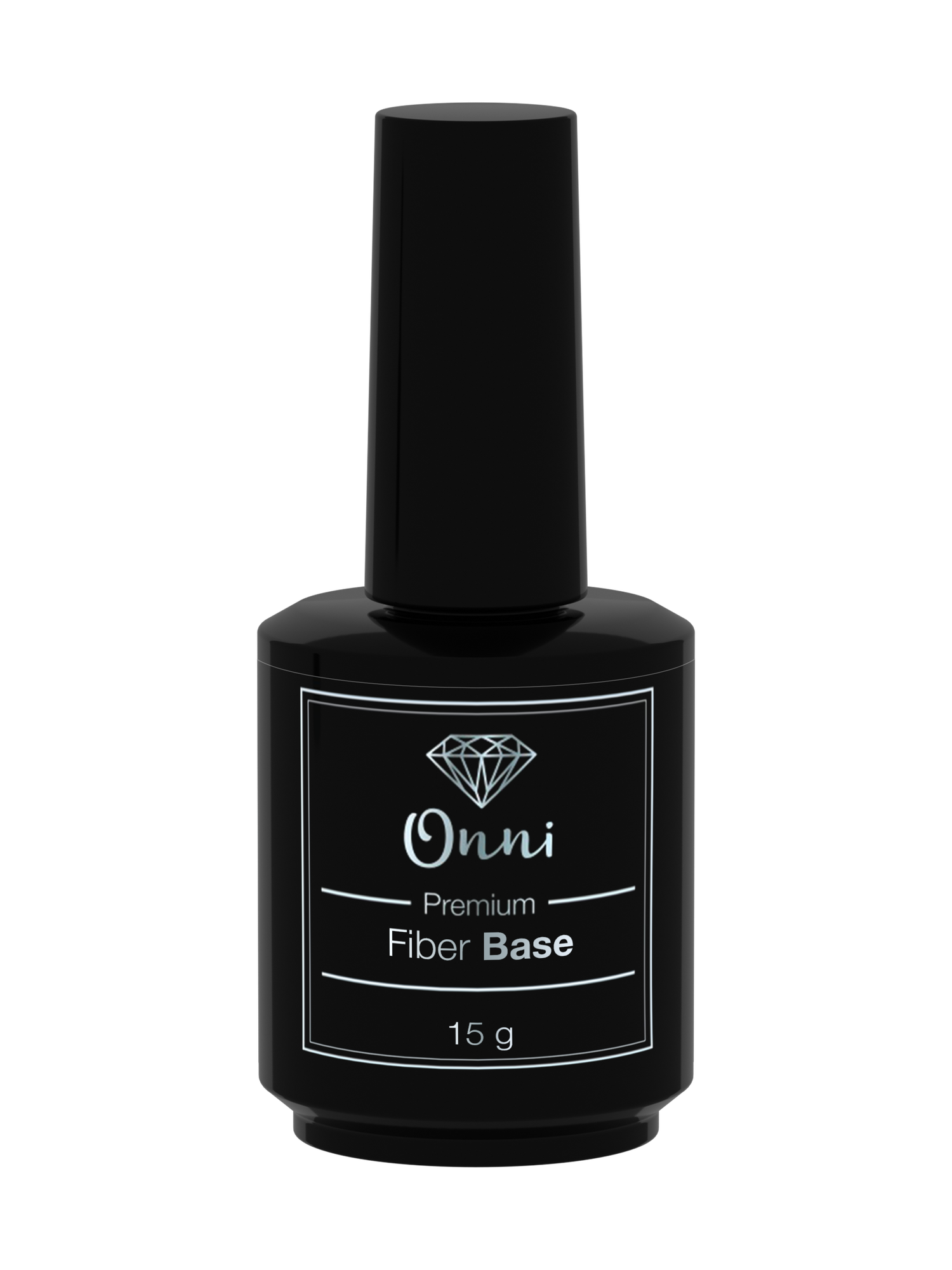 Армирующая каучуковая база Файбер с волокнами Onni Base Fiber, 15ml