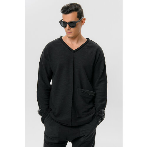 Пуловер ARTPITER, размер 3 (52-56 RU), черный