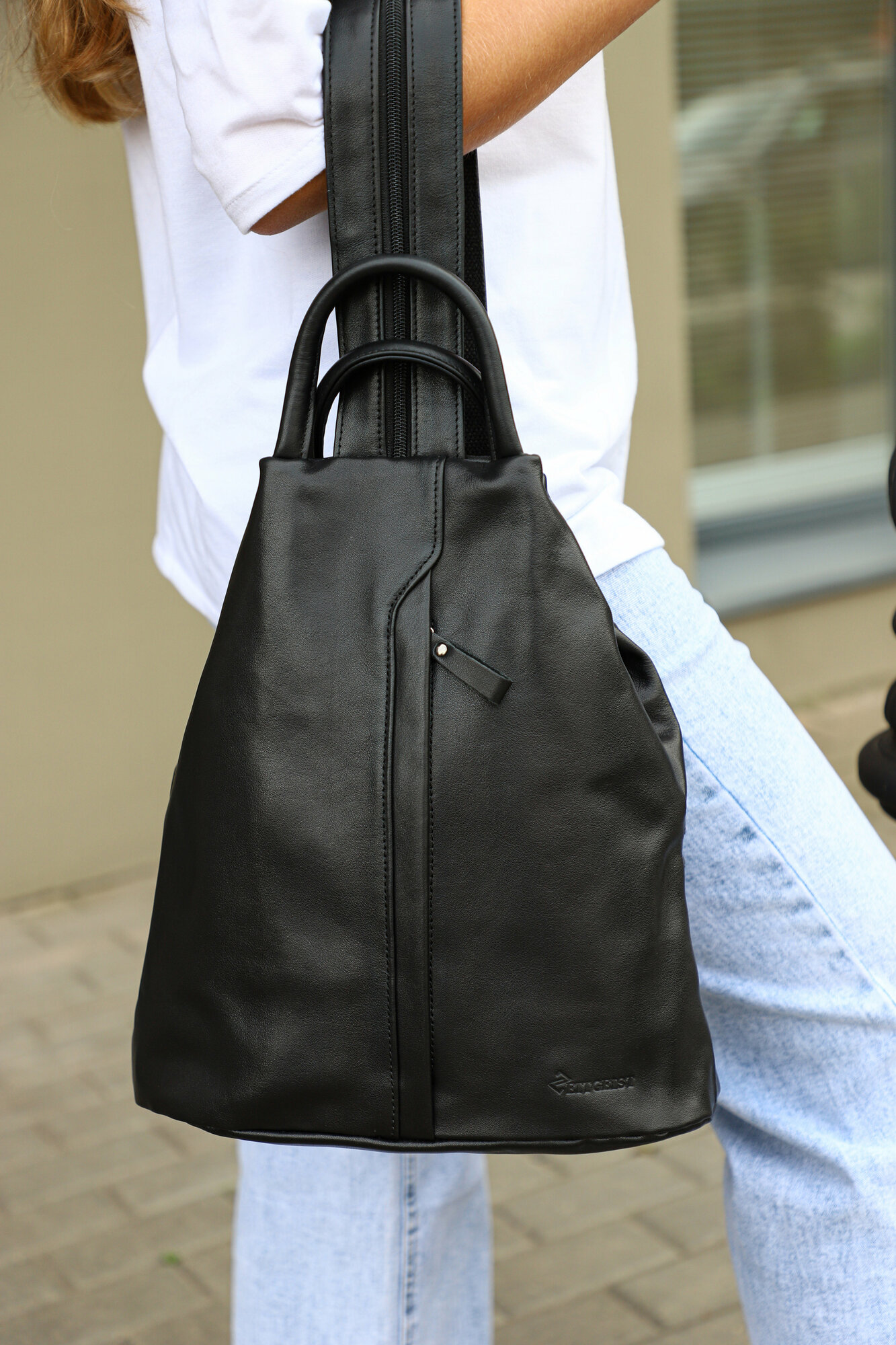 Рюкзак из натуральной кожи для женщин