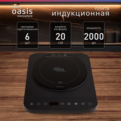 Плита индукционная настольная Oasis РI-BK3S 339900₽
