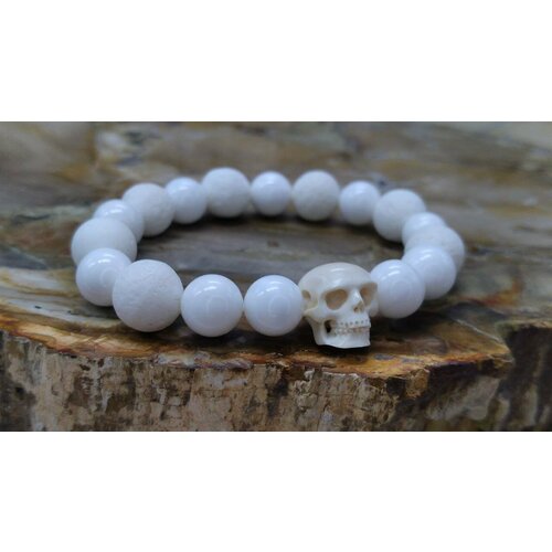 Браслет Real Power Белый Ангел, 1 шт., размер 17 см, размер M, диаметр 5 см