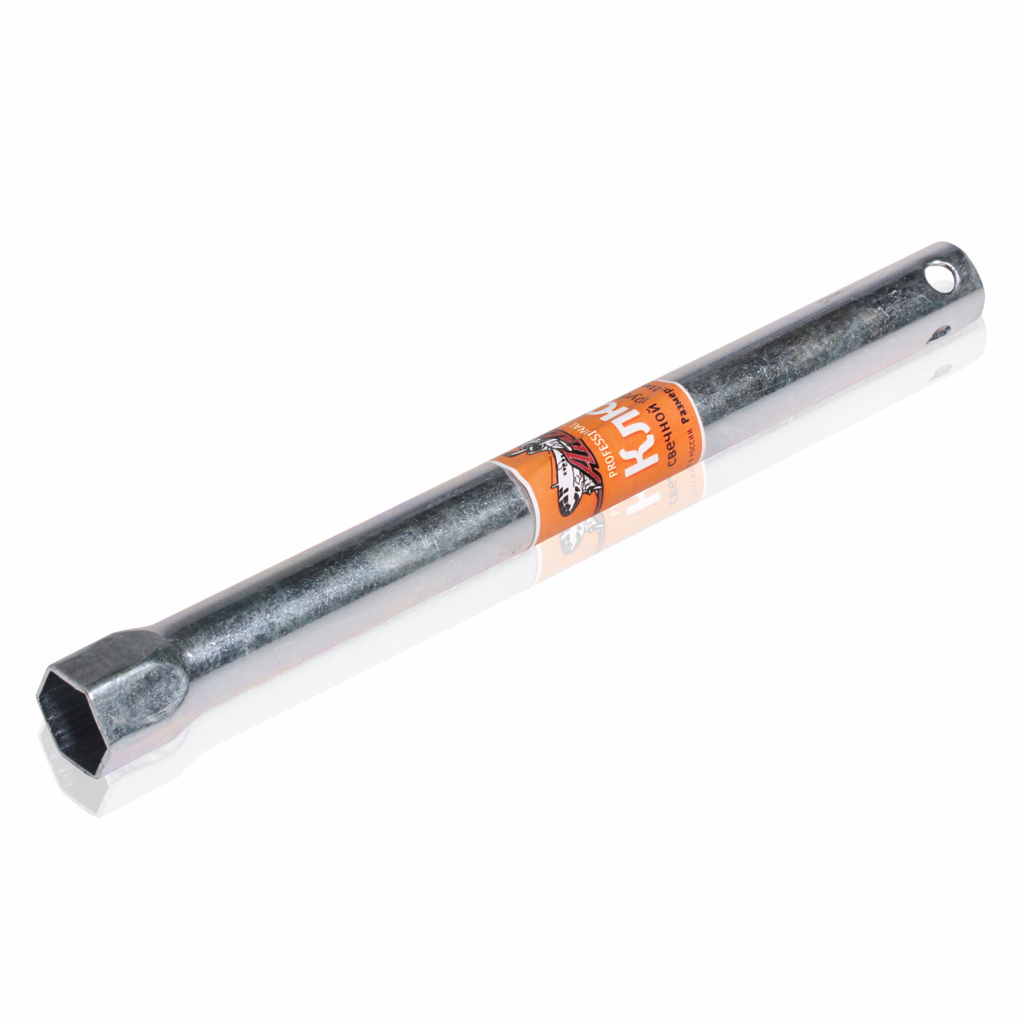 Ключ свечной трубчатый с резиновым фиксатором 21*270мм (AK-S-07)