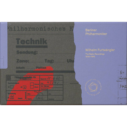 чехол кейс сумка для наушников major i ii bt iii iv Wilhelm Furtwangler - The Radio Recordings (1939-1945). 22 SACD