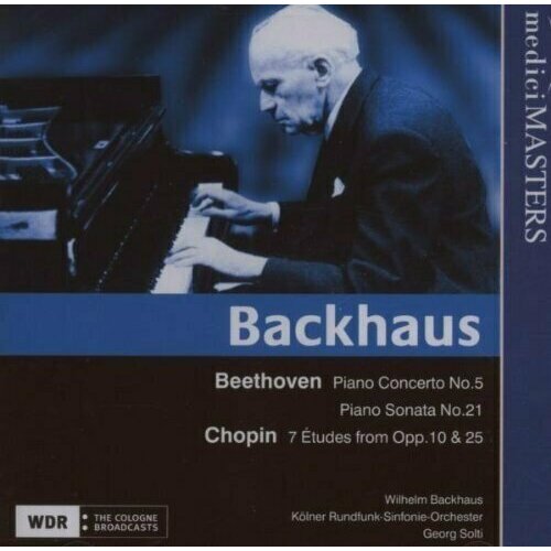 audio cd arthur rubinstein plays beethoven ravel AUDIO CD Wilhelm Backhaus plays Beethoven and Chopin