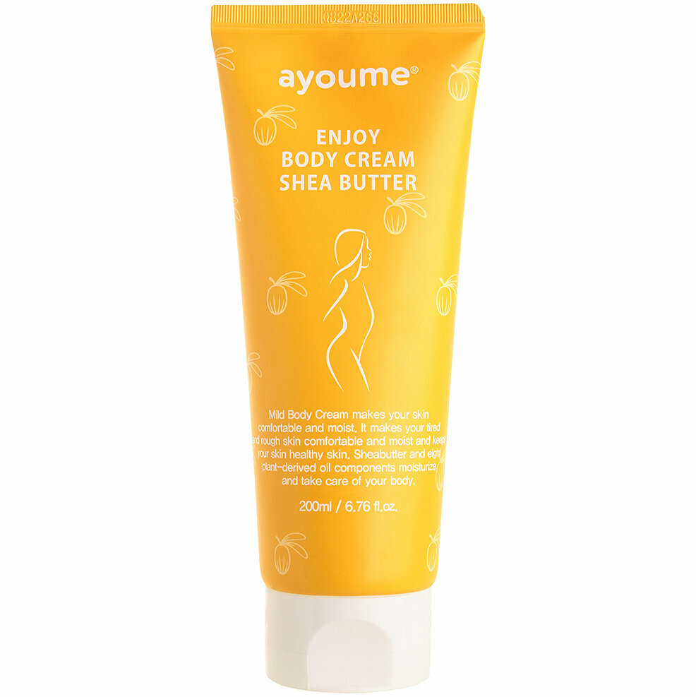 Питательный крем для тела с маслом ши Ayoume Enjoy Mini Body Cream Shea Butter, 200 мл