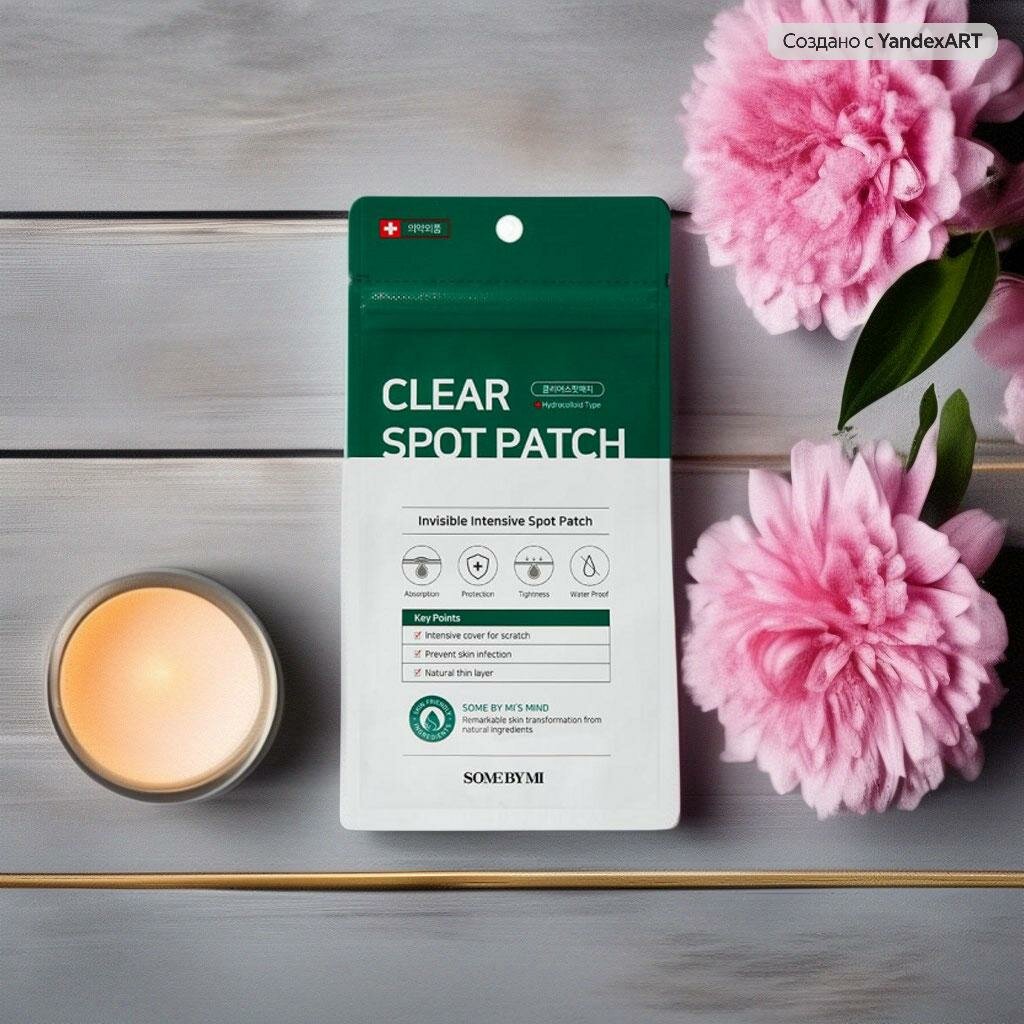 Набор точечных пластырей для лица `SOME BY MI` Clear Spot Patch, 18 шт.