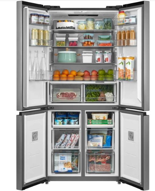 Холодильник MIDEA MDRM691MIE46 серебристый - фотография № 9