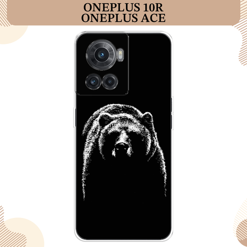 Силиконовый чехол Медведь в ночи на OnePlus 10R/Ace / Ван Плас 10R/Ace