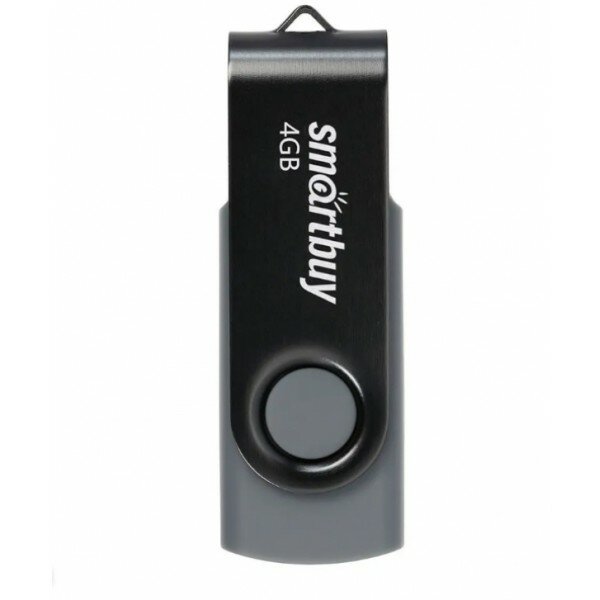 Память Flash USB 04 Gb Smart Buy Twist Black