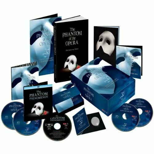 AUDIO CD Phantom Of The Opera (25th Anniversary Collection). 4 CD + 1 DVD