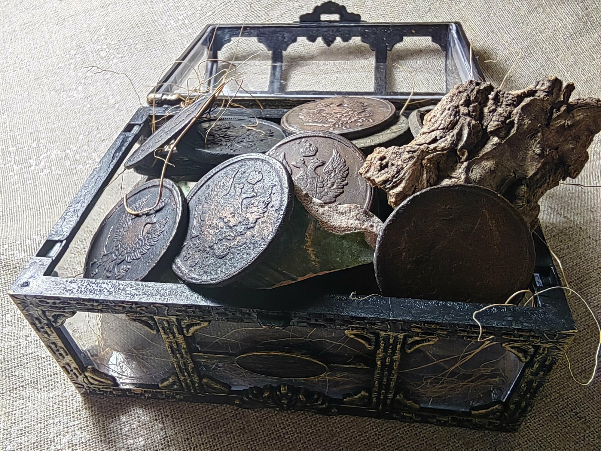 Клад - мечта кладоискателя. Комплект монет Российской империи 1700 - 1918г. (70 монет)