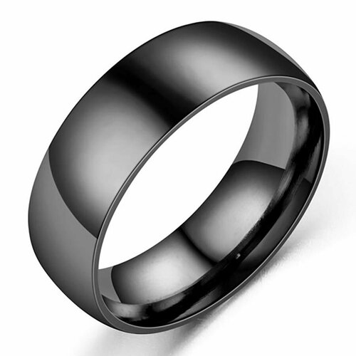Кольцо помолвочное TASYAS, размер 19, черный