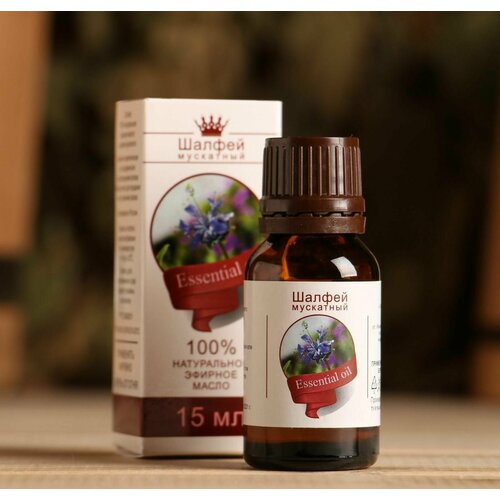 Эфирное масло Шалфей флакон- капельница аннотация 15 мл 330₽