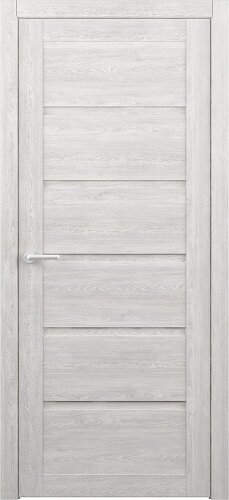 Межкомнатная дверь (дверное полотно) Albero Вена Эко-Шпон / Дуб нордик / Глухое 70х200