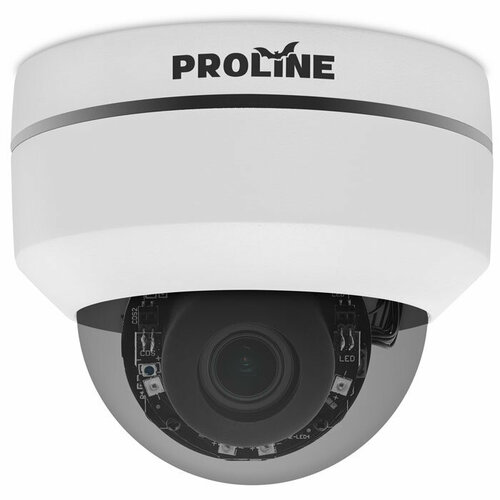 Купольная IP-видеокамера Proline IP-DC2520PTZ4 POE видеокамера zoom q8 черный