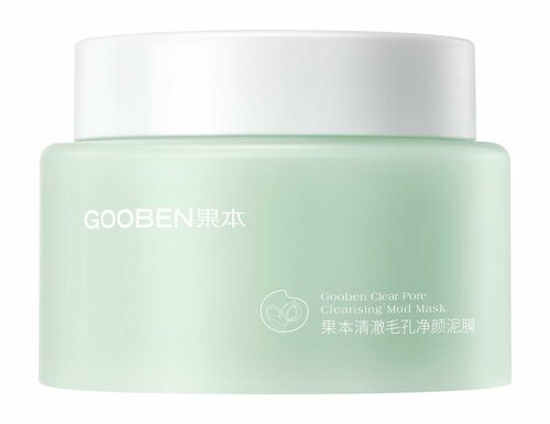 Очищающая маска для лица с белой глиной и маслом камелии / Gooben Clear Pore Cleansing Mud Mask