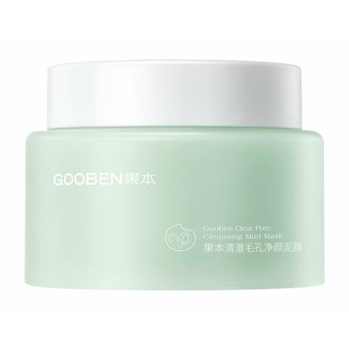 Очищающая маска для лица с белой глиной и маслом камелии / Gooben Clear Pore Cleansing Mud Mask