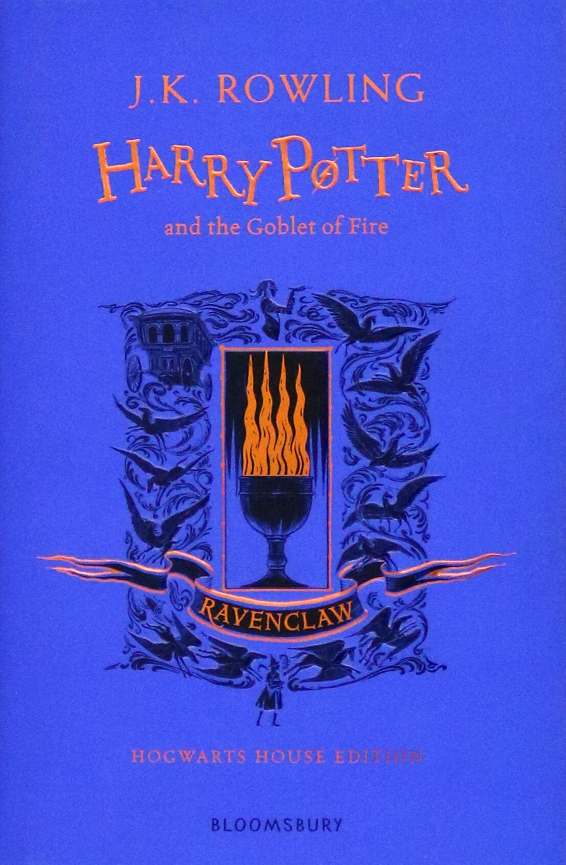 Harry Potter and the Goblet of Fire. Ravenclaw Edition / Гарри Поттер и Кубок Огня / Книга на Английском