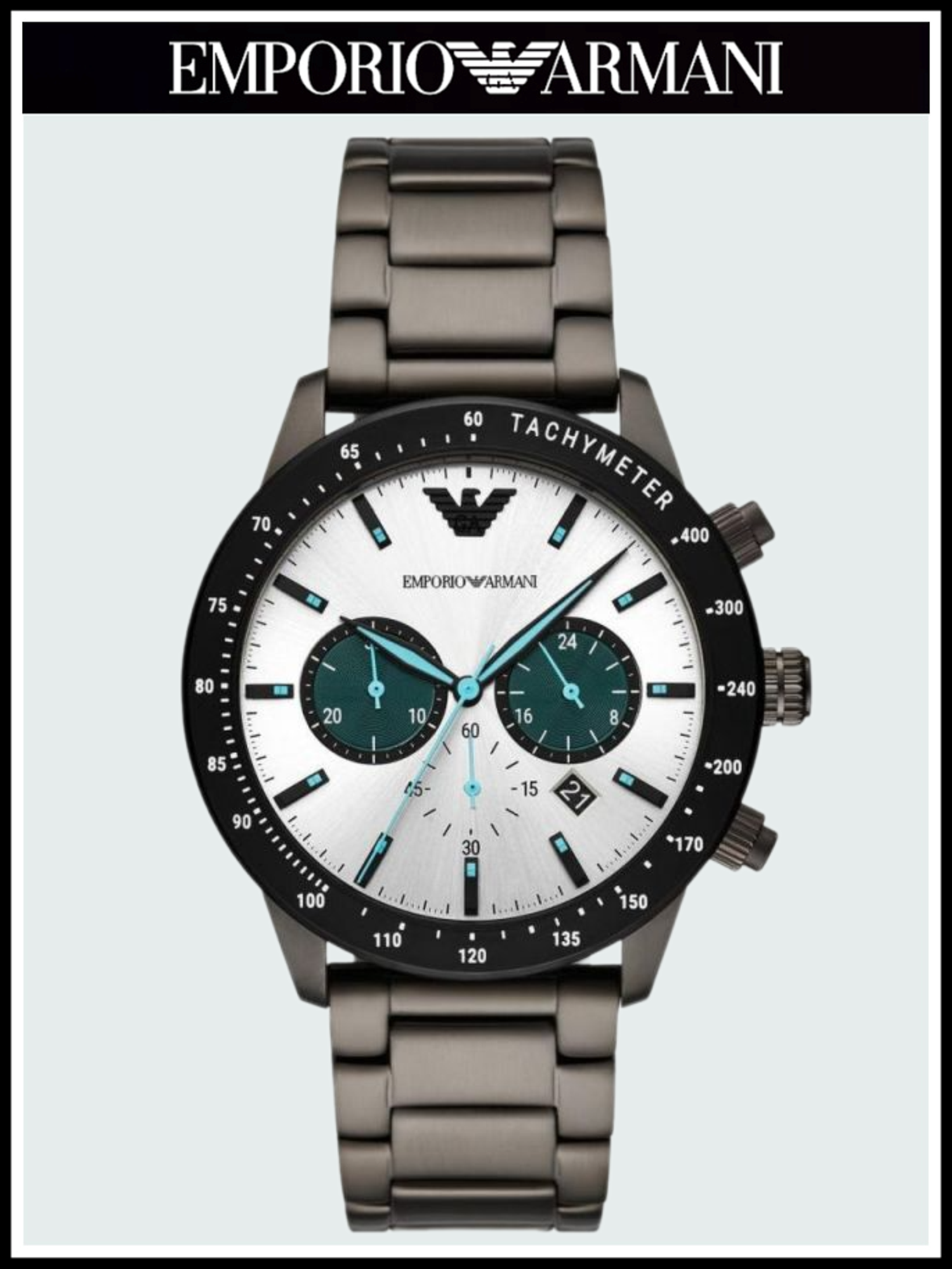 Наручные часы EMPORIO ARMANI Mario, серый