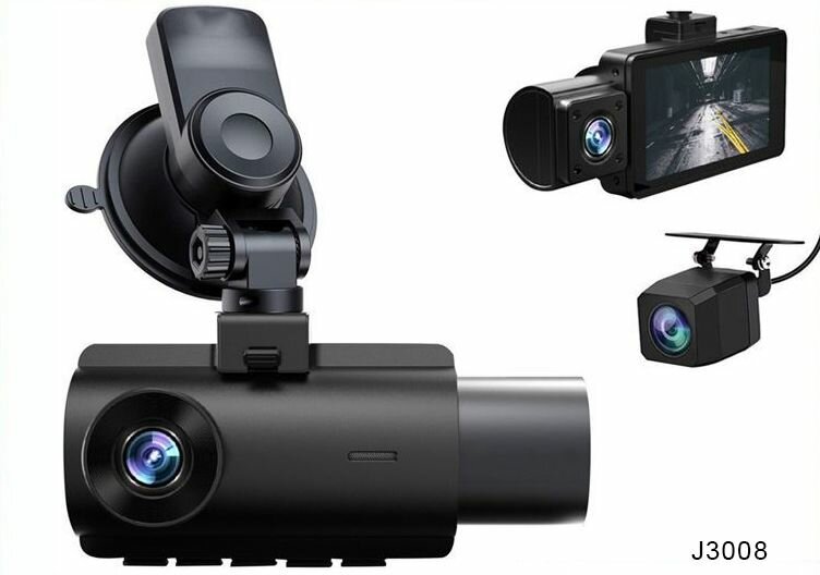 Видеорегистратор Three Channel Dash Camera 1080HD.