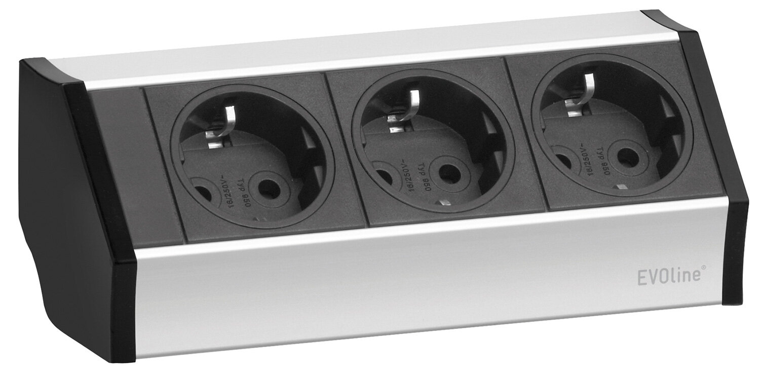 фото Встраиваемая розетка Evoline® V-DOCK CUSINE 936.00.013