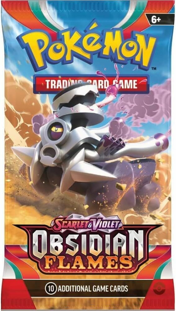 Настольная игра Pokemon TCG - Obsidian Flames Booster на английском языке