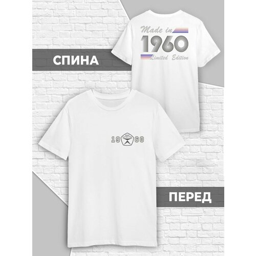 фото Футболка, размер xs (42-44), белый printech
