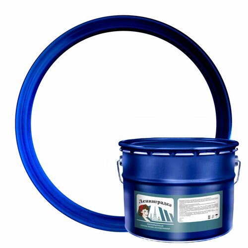 Краска интерьерная в/д 10 кг. - Ленинградка Стандарт-4 - быстросохнущая - без запаха - для стен - для потолков - по дереву - по кирпичу - по бетону - по гипсокартону - по штукатурке - по шпатлевке - матовая - база А - цвет белый